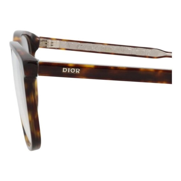 Dior Mens Square/Rectangle Havana Havana Transparent Fashion Designer Eyewear - Picture 4 of 4